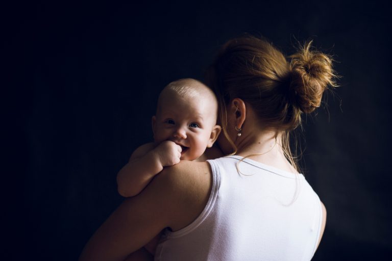 Mom and baby